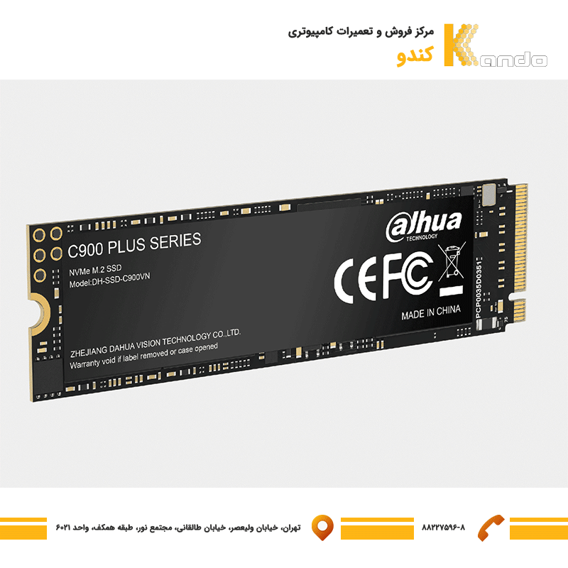 هارد اس اس دی اینترنال تک شیار داهوا SSD M2 2280 Dahua 512Gb
